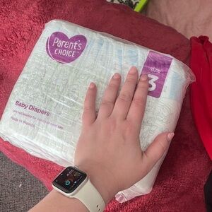 36 Count Parent's Choice Baby Diapers Size 3